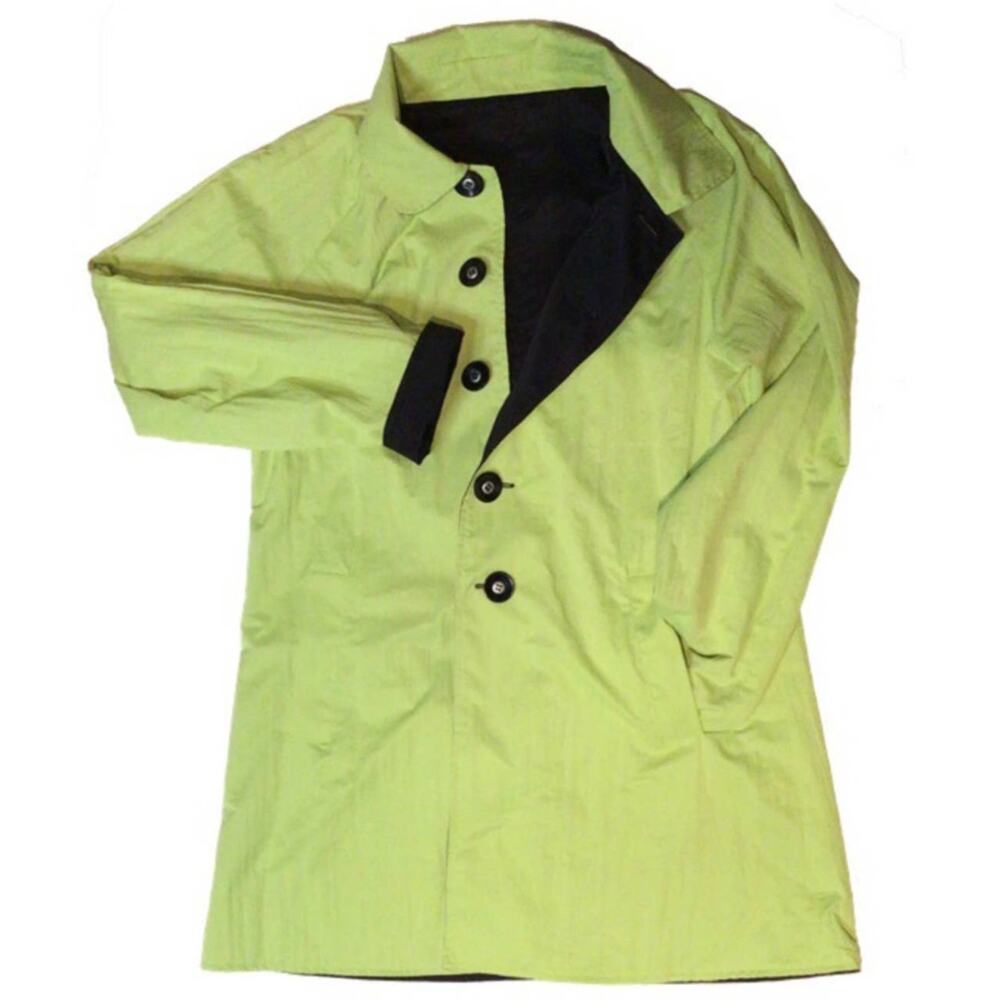 UbU Reversible Waterproof Black Green Jacket | Size S